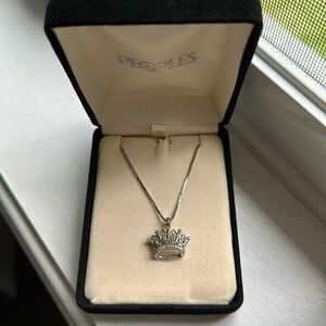 PEOPLES Diamond Crown Necklace